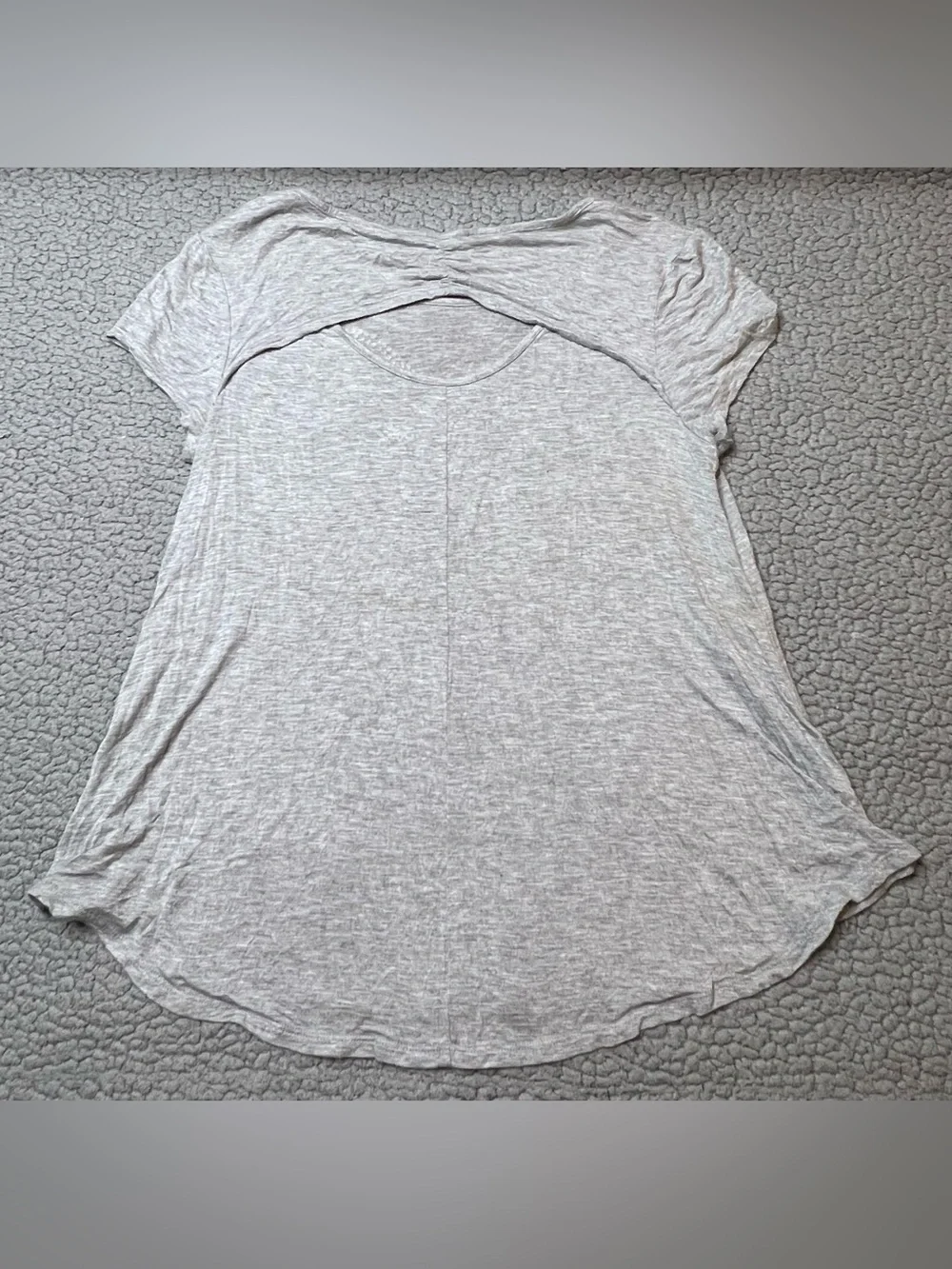 Justice Short Sleeve T Shirt French Bull Dog Gray And Blue Size 16
